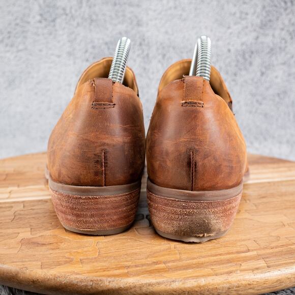 Kork-Ease Gertrude Brown Slip-On Shoes Size 9.5 M Boho Western Cowgirl Style - Picture 4 of 8
